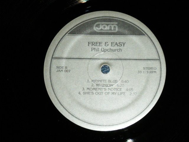 画像: PHIL UPCHURCH - FREE & EASY  ( Ex++/Ex+++)  / 1983 US AMERICA ORIGINAL Used LP  