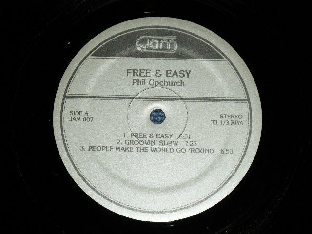 画像: PHIL UPCHURCH - FREE & EASY  ( Ex++/Ex+++)  / 1983 US AMERICA ORIGINAL Used LP  