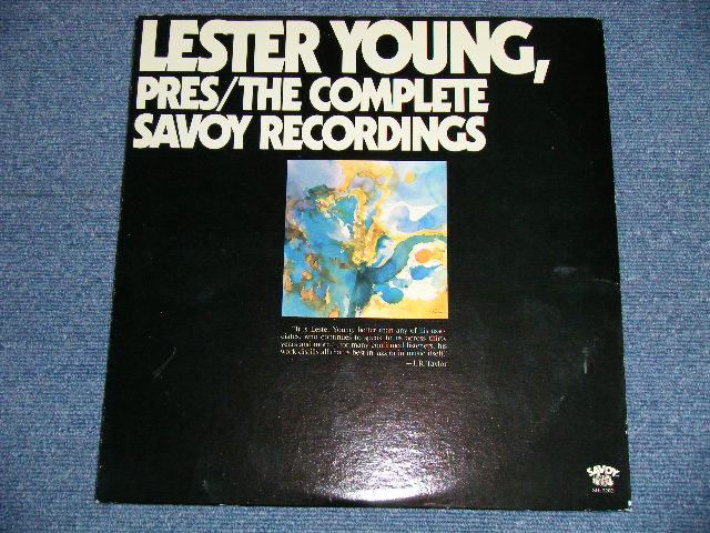画像: LESTER YOUNG  - PRES/THE COMPLETE SAVOY RECORDINGS (Ex+/Ex+++ C-2~4 : Ex)  /1976  US AMERICA ORIGINAL Used 2-LP  