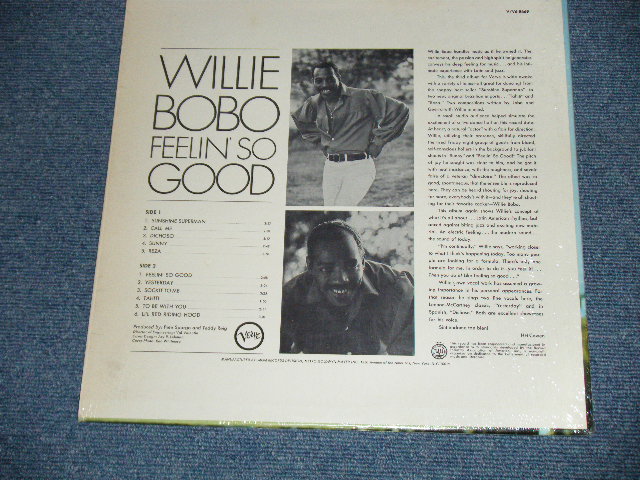 画像: WILLIE BOBO - FEELIN' SO GOOD   ( MINT-/Ex++ Looks:Ex+) / 1966 US AMERICA ORIGINAL STEREO Used LP 