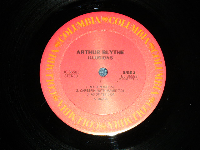 画像: ARTHER BLYTHE - ILLUSIONS( Ex+/Ex+,Ex+++)  / 1980 US AMERICA ORIGINAL Used LP  