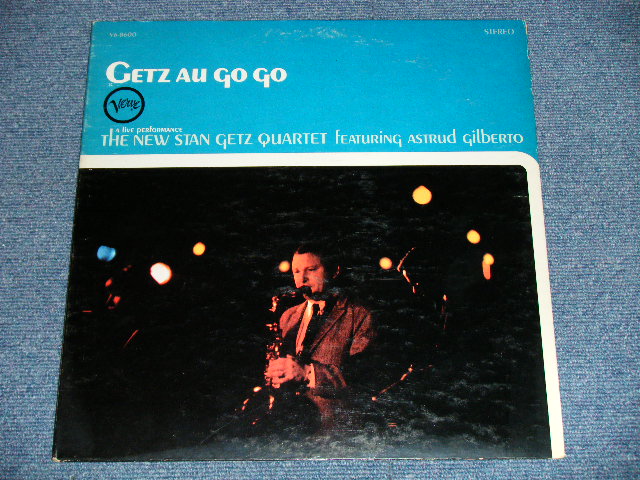 画像: STAN GETZ feat. ASTRUD GILBERTO   -  GETZ AU GOGO  ( Ex+/Ex, Ex+++)  / 1964 US ORIGINAL STEREO  Used LP