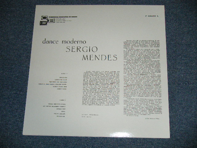 画像: SERGIO MENDES - DANCE MODERNO ( New )   / EUROPE REISSUE "BRAND NEW" LP 
