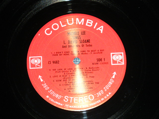 画像: MICHELE LEE - L.DAVID SLOANE And Other Hits Of Today  ( Ex++/MINT-) /  1971 US AMERICA ORIGINAL  1st Press "360 SOUND LABEL" Used LP