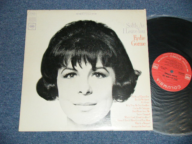 画像1: EYDIE GORME - SOFTLY,AS I LEAVE YOU ( Ex++/Ex+++,B-4,5 : Ex+) / 1967 US ORIGINAL "360 SOUND" Label STEREO Used LP 
