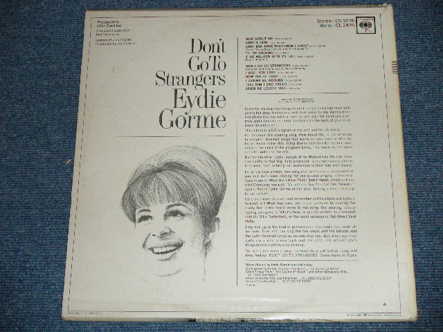 画像: EYDIE GORME -  DON'T GO TO STRANGERS ( Ex++/Ex++ Looks:Ex+ )  / 1966 US AMERICA ORIGINAL "360 SOUND" Label STEREO Used LP
