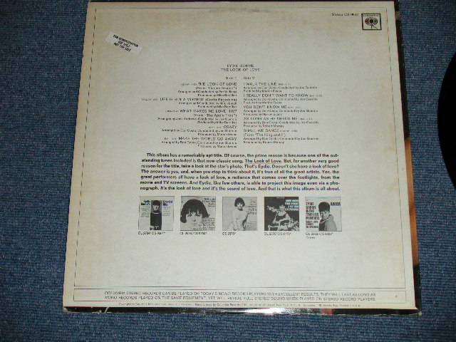画像: EYDIE GORME - THE LOOK OF LOVE ( Ex+/Ex+++) / 1968 US AMERICA ORIGINAL "360 SOUND" Label STEREO Used LP 