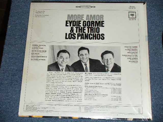 画像: EYDIE GORME & TRIO LOS PANCHOS - MORE AMOR ( MINT-/Ex+++ Looks:Ex++  / 1965 US AMERICA ORIGINAL 1st press "360 SOUND in BLACK" Label  STEREO Used LP