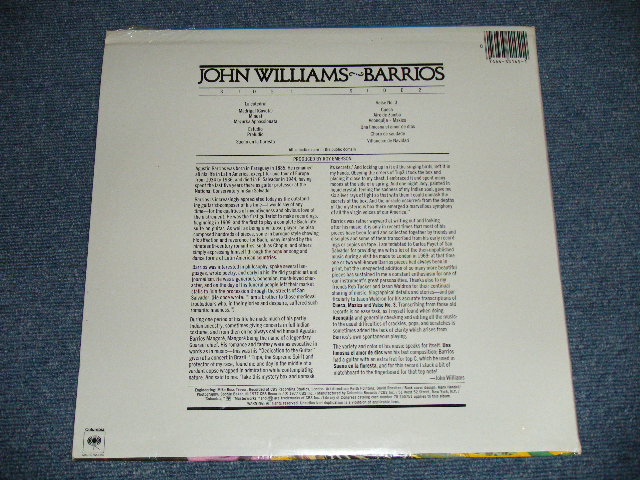 画像: JOHN  WILLIAMS  - BARRIOS   ( SEALED ) /  US AMERICA  2nd Press With BARCORD STEREO  "BRAND NEW SEALED"  LP 