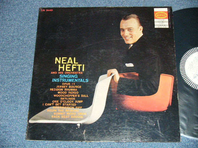 画像1: NEAL HEFTI with RAY CHARLES CHOIR - SINGING INSTRUMENTALS ( Ex-/Ex+++)  / 1958 US AMERICA ORIGINAL "WHITE LABEL PROMO" MONO Used  LP 