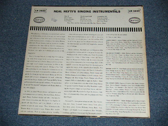 画像: NEAL HEFTI with RAY CHARLES CHOIR - SINGING INSTRUMENTALS ( Ex-/Ex+++)  / 1958 US AMERICA ORIGINAL "WHITE LABEL PROMO" MONO Used  LP 