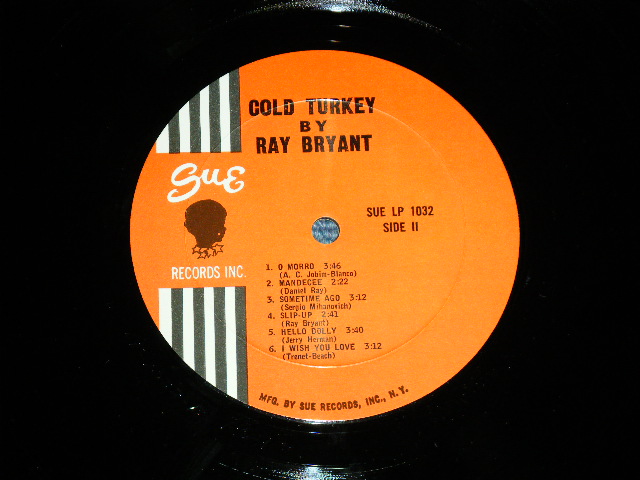 画像: RAY BRYANT - COLD TURKEY ( Ex+++/Ex+++)  / 1964 US AMERICA ORIGINAL MONO  Used LP 