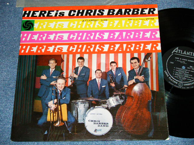 画像1: CHRIS BARBER - HERE IS  CHRIS BARBER ( Ex++/Ex+++ )  / 1959 US AMERICA ORIGINAL "BLACK Lbel" Used LP  