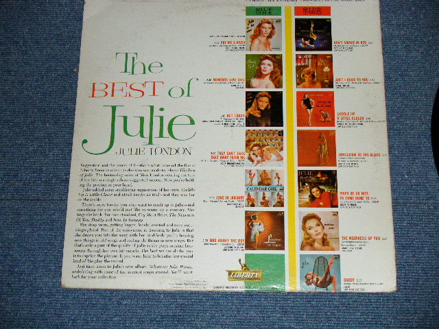 画像: JULIE LONDON - THE BEST OF (Ex-/Ex Looks:Ex+)/ 1962 US AMERICA ORIGINAL Stereo Used LP
