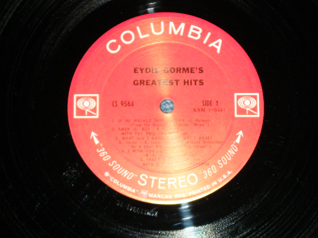 画像: EYDIE GORME - GREATEST HITS  ( MINT-/MINT-) / 1967 US AMERICA ORIGINAL "360 SOUND" Label STEREO Used LP 