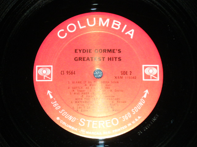 画像: EYDIE GORME - GREATEST HITS  ( MINT-/MINT-) / 1967 US AMERICA ORIGINAL "360 SOUND" Label STEREO Used LP 