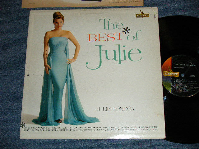 画像: JULIE LONDON - THE BEST OF (Ex/Ex+ ) / 1962 US AMERICA ORIGINAL "1st PRESS COLOR LIBERT Label"  MONO Used LP