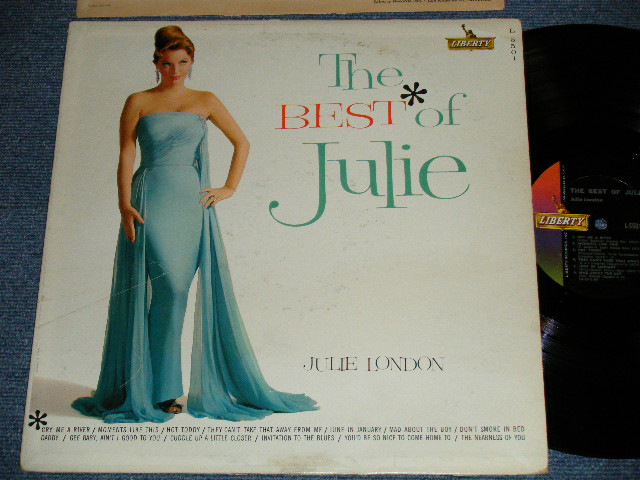 画像1: JULIE LONDON - THE BEST OF (Ex/Ex+++,Ex, A-2&3:VG+++ ) / 1962 US AMERICA ORIGINAL "1st PRESS COLOR LIBERT Label"  MONO Used LP