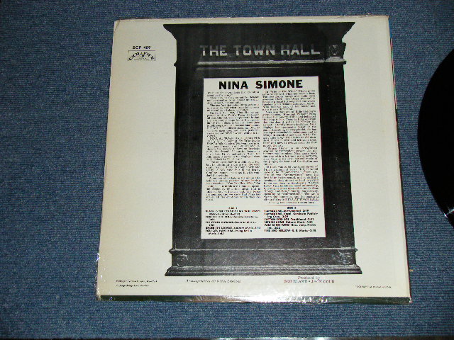 画像: NINA SIMONE - SIMONE AT TOWN HALL ( MINT-, Ex++/Ex+ Looks:Ex+ ) / 1960 US AMERICA ORIGINAL STEREO Used LP 