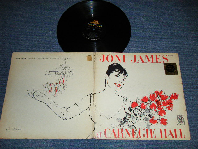 画像1: JONI JAMES - AT CARNEGIE HALL ( Ex/Ex+) / 1959 US ORIGINAL "Black Label"   STEREO Used  LP