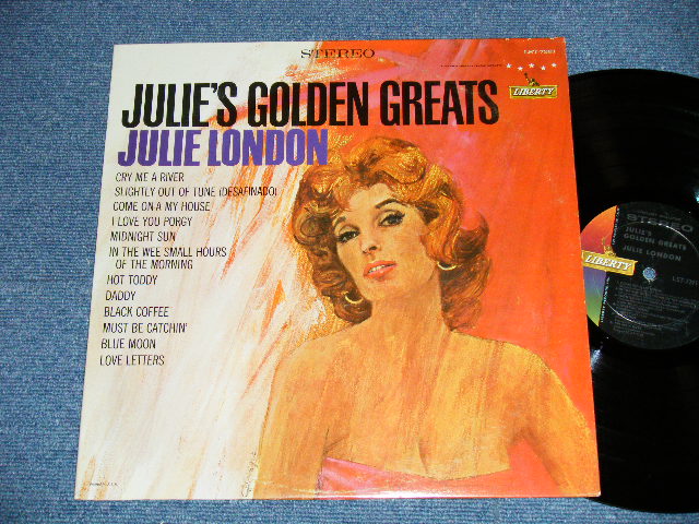 画像1: JULIE LONDON - JULIE'S GOLDEN GREATS ( COLOR JACKET: Ex+/Ex+++ Looks:Ex+) / 1963 US AMERICA ORIGINAL "OLD Style 1st Press Label" STEREO Used LP