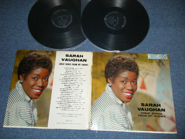 画像1: SARAH VAUGHAN - GREAT SONGS FROM HIT SHOWS  ( Ex++/Ex++)  /  1957 US AMERICA ORIGINAL MONO Used 2-LP