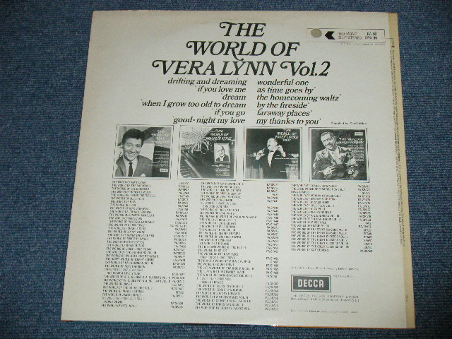 画像: VERA LYNN - THE WORLD OF VERA LYNN  Vol.2  ( MINT-/MINT-)   /  1970 UK ENGLAND  ORIGINAL STEREO Used LP