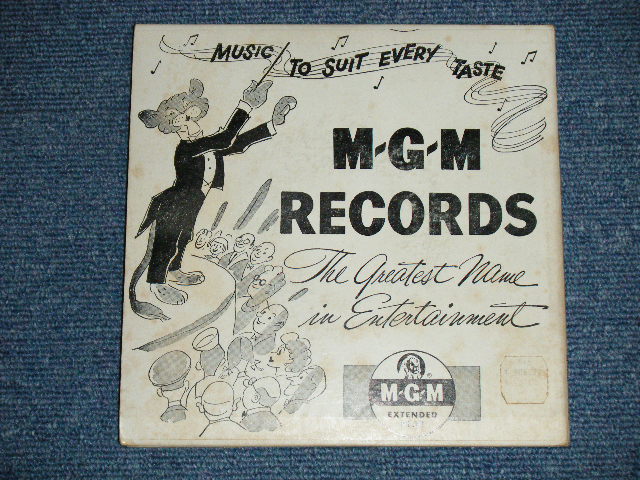 画像: JONI JAMES - LITTLE GIRL BLUE  ( Ex++/Ex+++ )  / 1956 US AMERICA ORIGINAL"YELLOW LABEL" MONO Used 7"45 rpm Double EP with PICTURE SLEEVE 