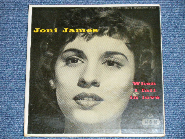 画像: JONI JAMES -  WHEN I FALL IN LOVE  ( Ex++/Ex+++ )  / 1955 US AMERICA ORIGINAL"YELLOW LABEL" MONO Used 7"45 rpm Double EP with PICTURE SLEEVE 