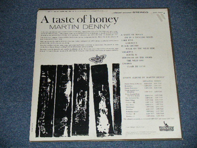 画像: MARTIN DENNY - A TASTE OF HONEY( Ex++/Ex++ Looks:Ex+)   / 1962 US AMERICA ORIGINAL STEREO Used   LP  