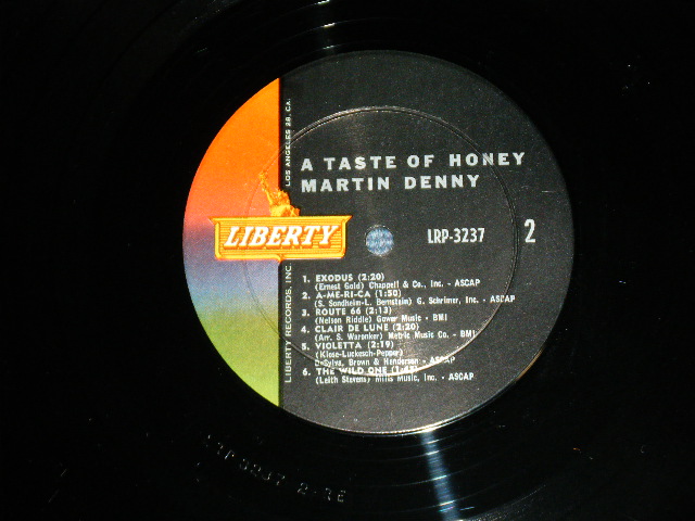 画像: MARTIN DENNY - A TASTE OF HONEY( Ex++,Ex+/Ex+++)   / 1962 US AMERICA ORIGINAL MONO Used   LP  