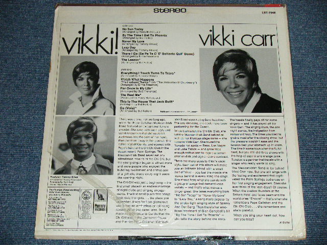 画像: VIKKI CARR -  VIKKI!  ( Ex+++/Ex+++) / 1968 US AMERICA ORIGINAL STEREO  Used LP 