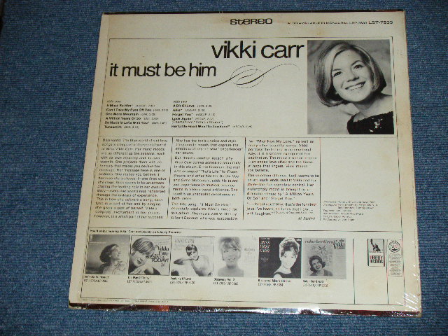 画像: VIKKI CARR -  IT MUST BE HIM ( Ex++/Ex+++) / 1967 US AMERICA ORIGINAL STEREO  Used LP 