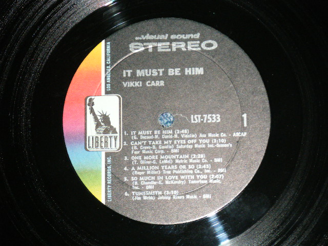 画像: VIKKI CARR -  IT MUST BE HIM ( Ex++/Ex+++) / 1967 US AMERICA ORIGINAL STEREO  Used LP 