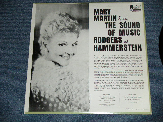 画像: MARY MARTIN - Songs From THE SOUND OF MUSIC  (Ex+++/MINT-)  / 1966 US AMERICA ORIGINAL "STEREO" Used LP 