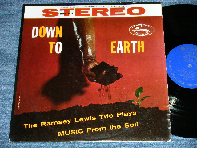 画像1: RAMSEY LEWIS TRIO - DOWN TO EARTH (Ex++,Ex/Ex++)   / 1965 US AMERICA ORIGINAL  STEREO Used LP