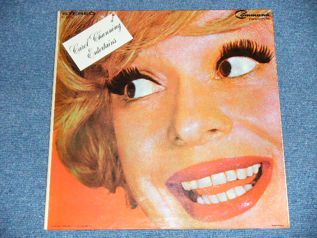 画像: CAROL CHANNING - ENTERTAINS ( Ex++/Ex+++ ) / 196? US AMERICA ORIGINAL "CAPITOL Record Club Relese" Used LP
