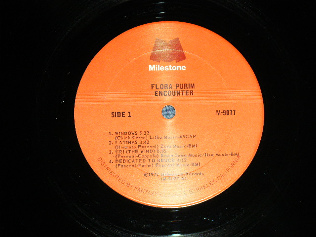 画像: FLORA PURIM - ENCOUNTER ( Ex-/Ex+++ ) / 1977 US AMERICA ORIGINAL Used LP