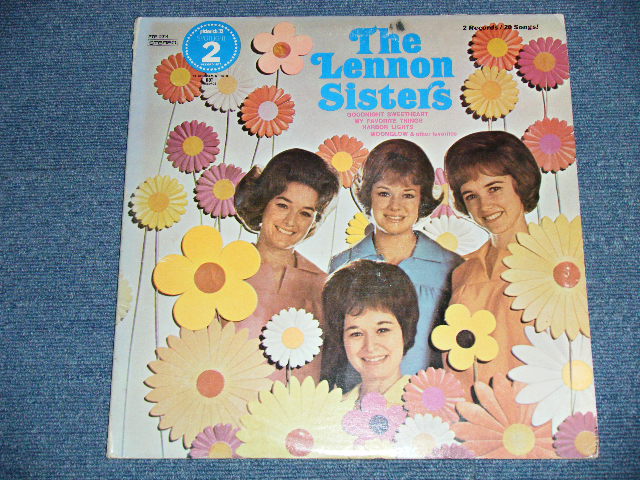 画像:  THE LENNON SISTERS  - AMERICAN'S SWEETHEATS   ( Ex++/Ex+++) / 1973  US AMERICA ORIGINAL  Used 2-LP