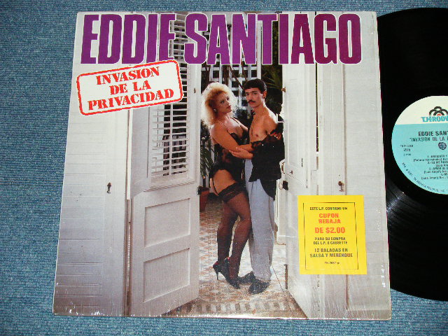 画像1: EDDIE SANTIAGO (SALSA)- INVASION DE LA PRIVACDAD ( MINT-/MINT-) / 1988 US AMERICA ORIGINAL Used LP 