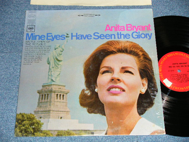画像1: ANITA BRYANT - MINE EYES HAVE SEEN THE GLORY  ( MINT-/Ex+++ ) / Early 1970's  US AMERICA REISSUE "2nd Press Label"  STEREO  Used LP 