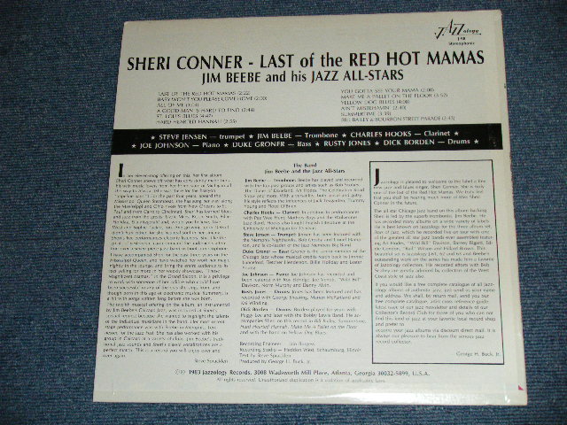 画像: SHERI CONNER - LAST OF THE RED HOT MAMAS ( Ex+++/Ex+++ )  / 1983 US AMERICA ORIGINAL Used LP 