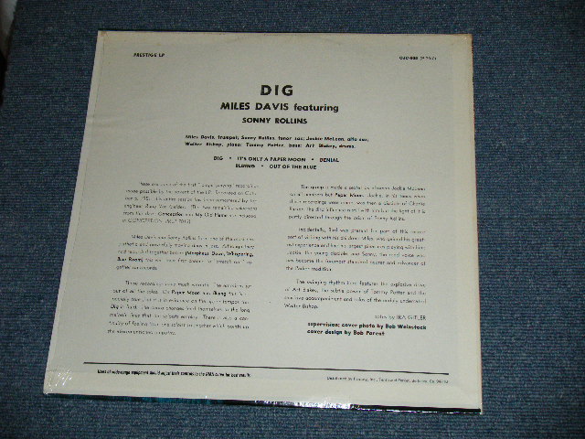 画像: MILES DAVIS feat, SONNY ROLLINS - DIG ( MINT-/MINT-) / 1982 US AMERICA REISSUE Used LP