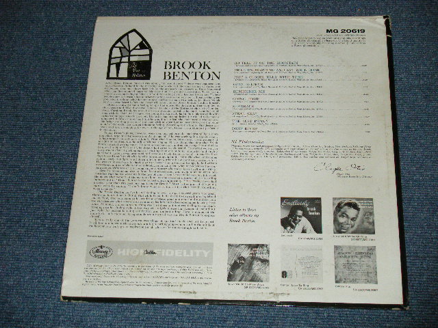 画像: BROOK BENTON -  IF YOU BELIEVE  ( Ex++,Ex/Ex++ ) / 1961  US AMERICA ORIGINAL MONO Used    LP