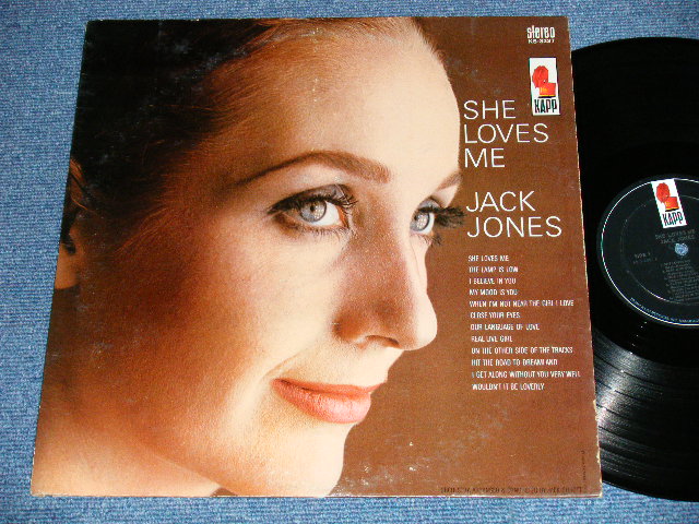 画像1: JACK JONES - SHE LOVES ME  ( Ex+, Ex-/Ex+++) / 1963 US AMERICA ORIGINAL STEREO  Used LP 