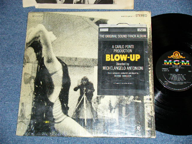 画像1: "BLOW-UP" ost Sound Track (The YARDBIRDS,HERBIE HANCOCK,TOMORROW) (Ex+++/Ex+++)  / 1967 US AMERICA ORIGINAL STEREO Used LP 