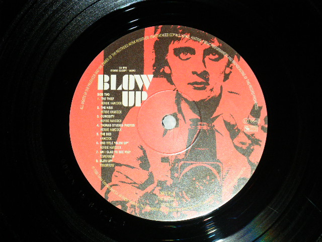 画像: "BLOW-UP" ost Sound Track (The YARDBIRDS,HERBIE HANCOCK,TOMORROW)  / 1996 UK ENGLAND REISSUE Used LP with POSTER 