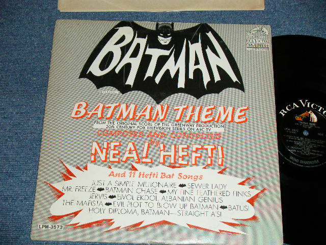 画像1: "BATMAN THEME " ost Sound Track - NEAL HEFTI  (Ex/Ex++)  / 1966 US AMERICA ORIGINAL MONO Used LP 