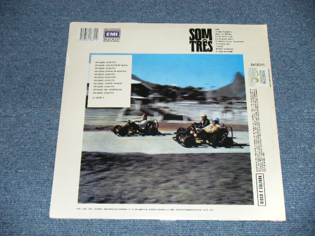 画像: SOM TRES - SOM TRES ( SEALED)  /  BRAZIL  REISSUE "BRAND NEW SEALED" LP 