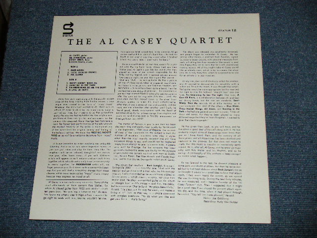 画像: The AL CASEY QUARTET -  The AL CASEY QUARTET ( Ex+++/MINT-)  / US AMERICA REISSUE + Japan Linner Used LP 